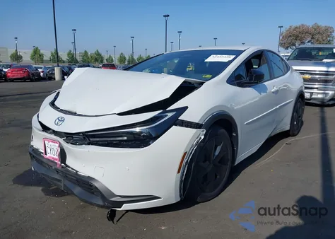 2025 Toyota Prius Le из США, поврежденный, VIN JTDACAAU2S3055621